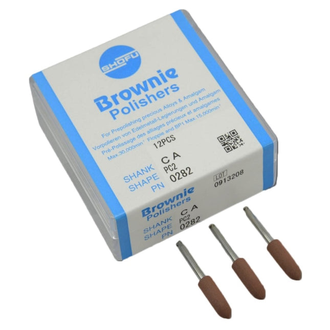 Kiillotuskärki Brownie 0282 torpedo ruskea