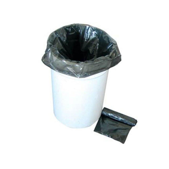 Roskapussi harmaa LDPE 30L (50x65cm)