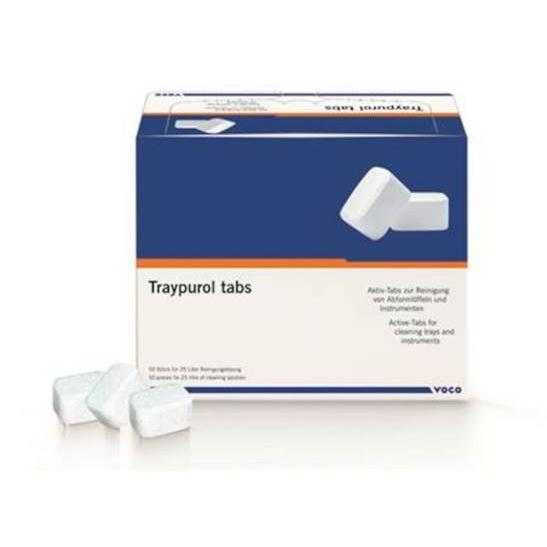 Traypurol Tabs jäljennöslusikan puhdistusaine tabletti