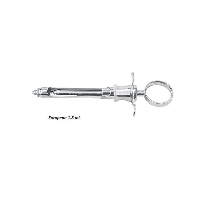 Brass Series Puudutusruisku Manuaalisesti Aspiroiva P-Ject 1.8Ml. Metric