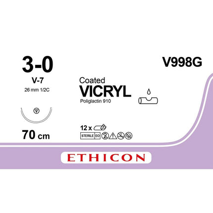 Vicryl V998G resorboituva ommelaine