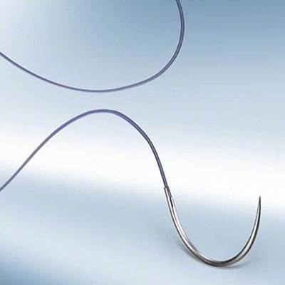 Monosyn 5-0, HR13 resorboituva monofilamentti 70cm violetti