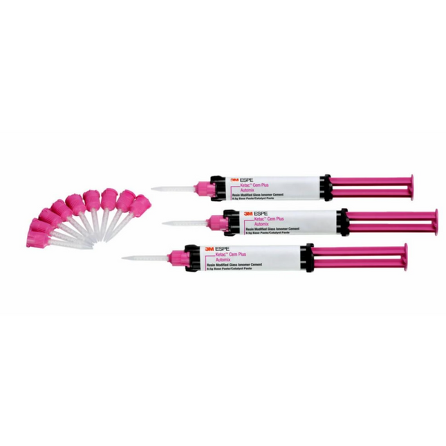 Ketac Cem Plus Automix -sementti, Value Pack 3x8,5g