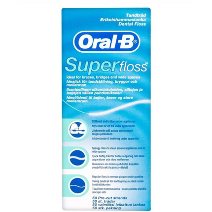 Hammaslanka Oral-B SuperFloss