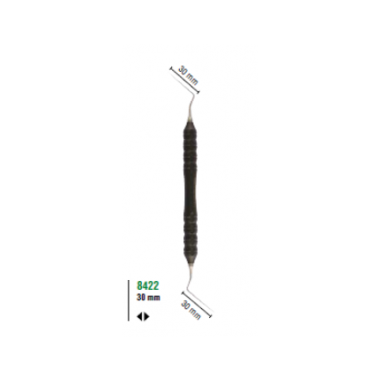 Guttaperkan poistoinstrumentti oikea/vasen 18 mm