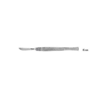 Veitsenvarsi stainless steel 45mm bla