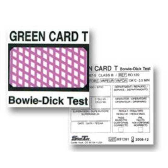 Bowie&Dick Green Card T