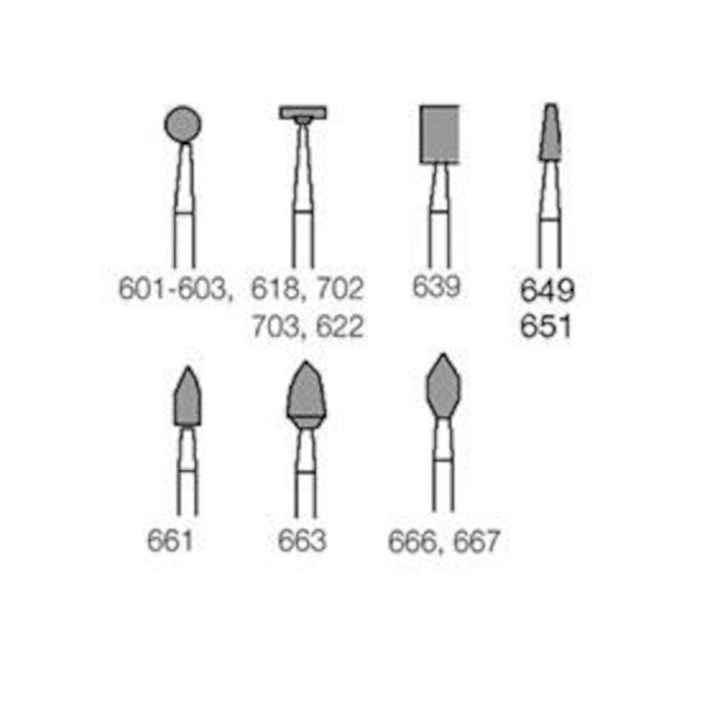 Ruusupora koko 030 W carborundum 601F/030W