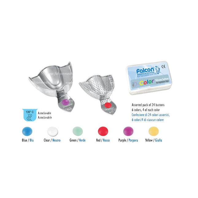 Id-Color Silicone Nappi Jäljennöslusikkaan