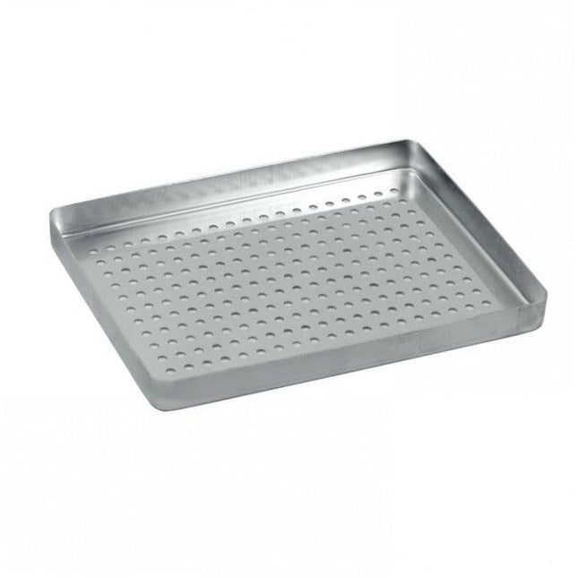 Tarjotin teräs midi 183 x 145 x 25mm perforoitu