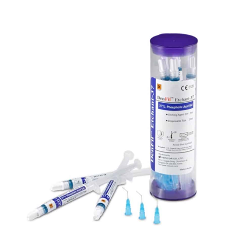 Etsausgeeli Denfil Etchant 37% 5x3ml ruiskussa