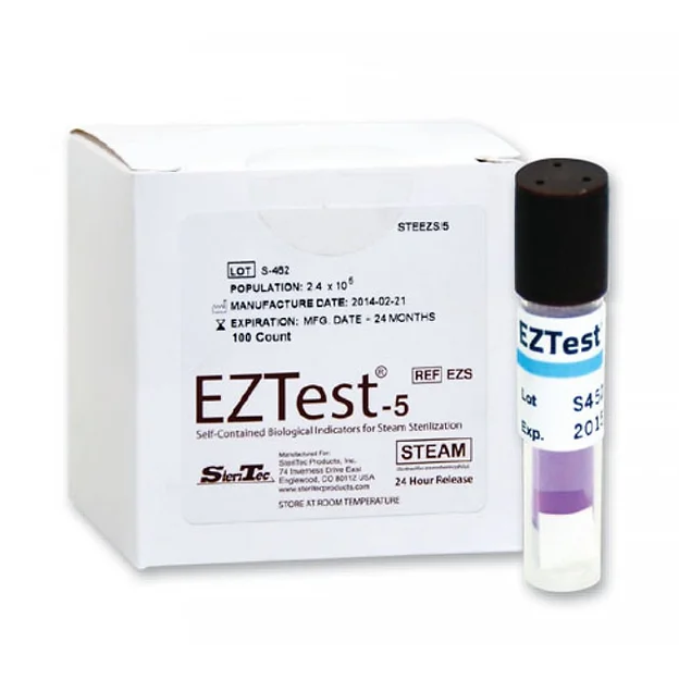 Indikaattori Ez Test itiöampulli Bacillus