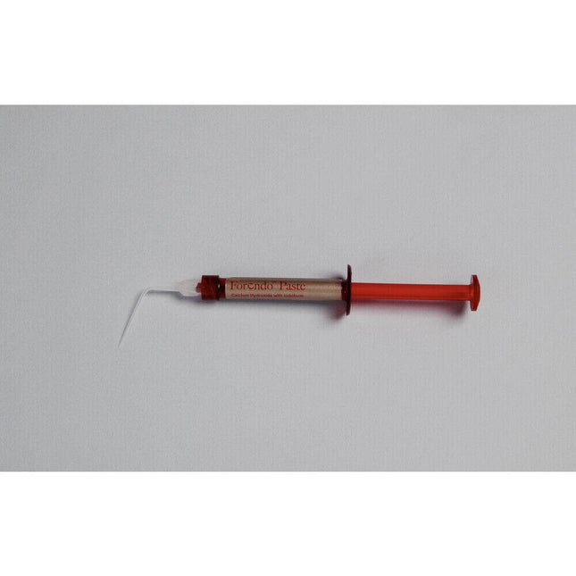 Forendo Paste ruiskussa kalsiumhydroksidi-jodoformipasta