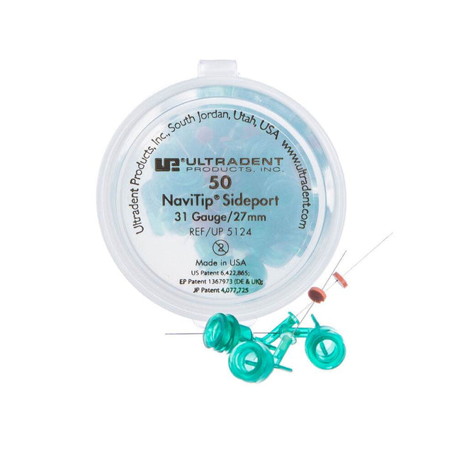 Huuhteluneula NaviTip Sideport 31G 27mm vihreä