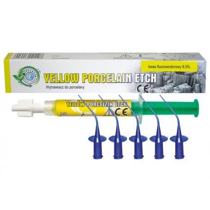Porcelain Etch Yellow  fluorivetyhappo 9,5 %