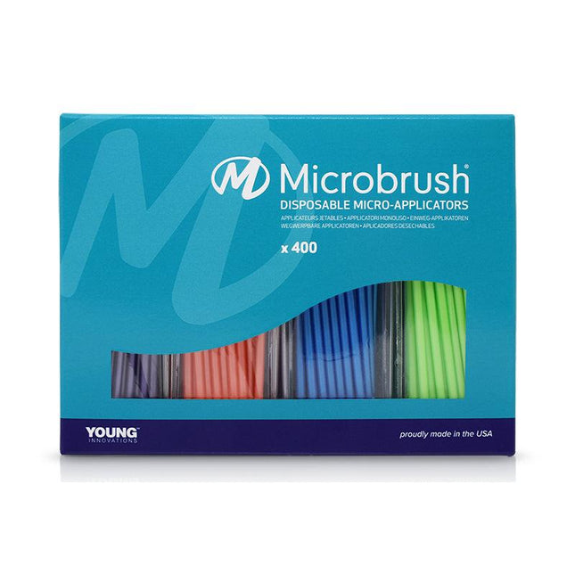 Harjatikku Microbrush+ Regular telineeseen 2mm värilajitelma