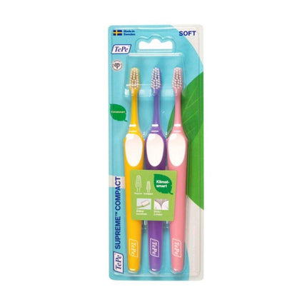 TePe Hammasharja aikuisten/lasten Supreme Compact Soft