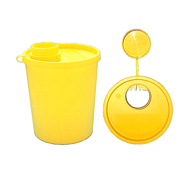 Riskijätesäiliö pyöreä 2,2L 1 x 1 kpl