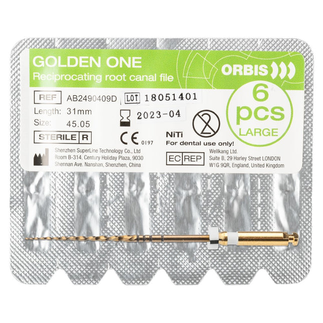 Orbis Golden One steriili neula large 45.05 31 mm valkoinen