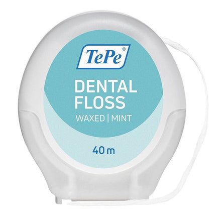Hammaslanka TePe Dental Floss minttu 40m vahattu