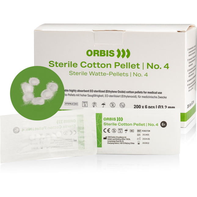 Orbis Vanupallo steriili nro 4 Ø:3,2mm
