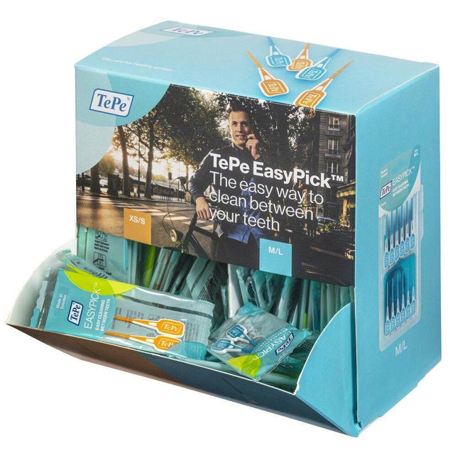 Hammastikku Tepe EasyPick Dispenser box XS/S ja M/L(näyte)