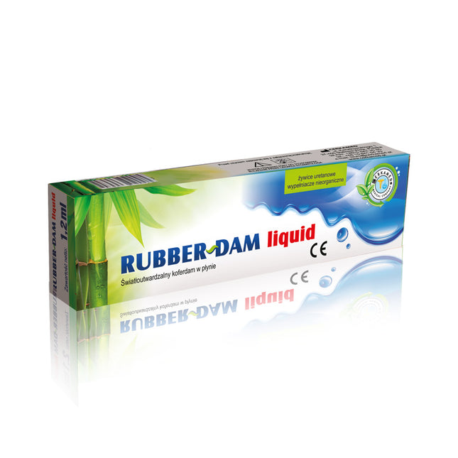 Valokovetteinen kofferdam Rubber-Dam liquid