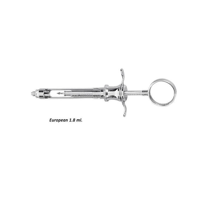 Puudutusruisku Brass Series aspiroiva tyyppi C 1,8 ml