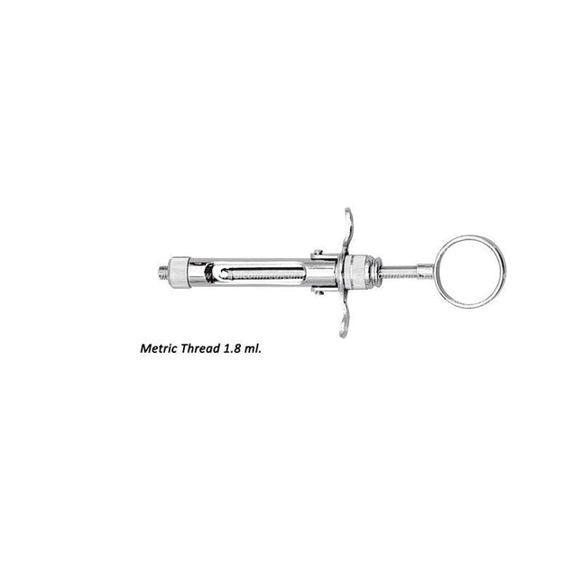Brass Series Puudutusruisku Manuaalisesti Aspiroiva, 1.8Ml. Metric