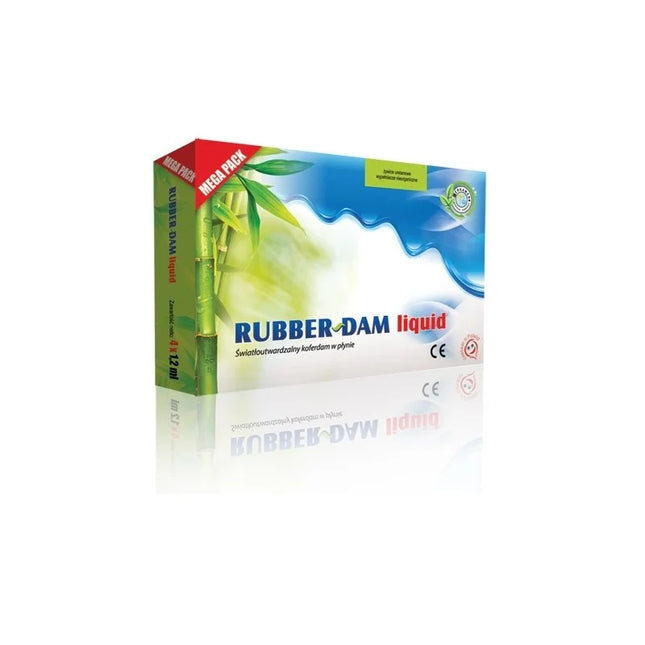 Cerkamed Rubber-Dam liquid valokovetteinen kofferdam 4 x 1,2 ml