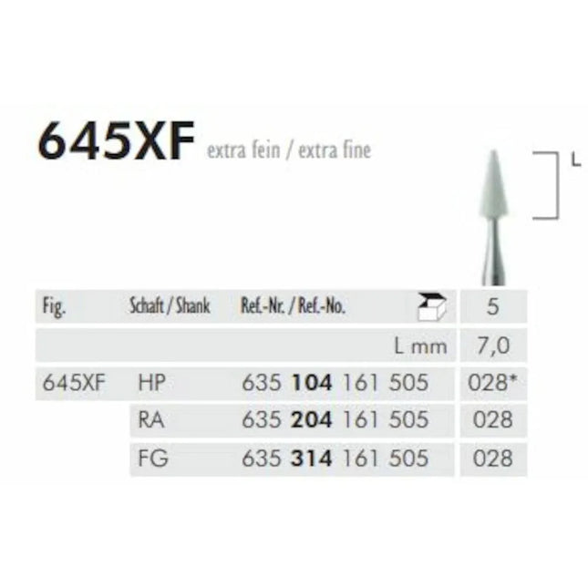 Alpino Arkansas 645XF/028 FG terävä
