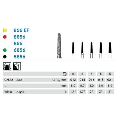 8 mm FG timantti fine 8856/018