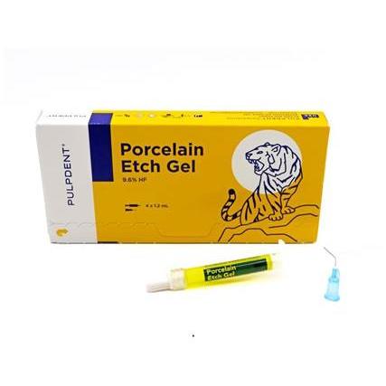 Porcelain Etch Gel 9,6% fluorivetyhappo 4x1,2m