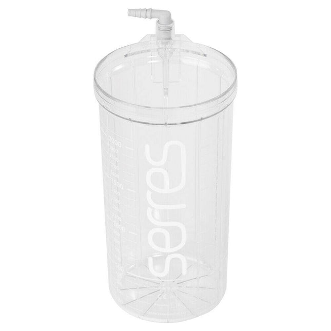 Serres läpinäkyvä imupurkki 2000 ml pyöreä 1 x 1 kpl